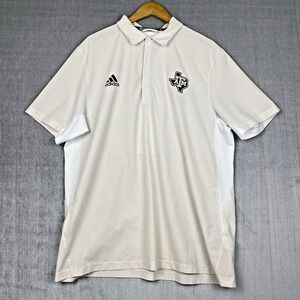 Adidas Mens Polo Size XL Texas A&M Aggies Climalite Sustainable Golf Sports Dad